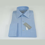 Men's Dress Shirt Christopher Lena 100% Cotton Wrinkle Free C507Wd0f blue - J.Valintin Men's Wear Legend - 92344