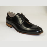 Men's Dress Shoes STEVE MADDEN Soft Leather upper Lace Up TASHER Black - J.Valintin Men's Wear Legend - 100785