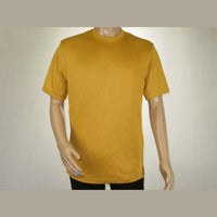 Mens Dressy T - Shirt Log - In Uomo Soft Crew Neck Corded Short Sleeves 218 Gold - J.Valintin Men's Wear Legend - 18711