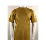 Mens Dressy T - Shirt Log - In Uomo Soft Crew Neck Corded Short Sleeves 218 Gold - J.Valintin Men's Wear Legend - 18711