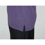 Mens Dressy T - Shirt Log - In Uomo Soft Crew Neck Corded Short Sleeves 218 Purple - J.Valintin Men's Wear Legend - 2243