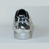 Mens Fancy Shoes By FIESSO AURELIO GARCIA, Spikes Rhine stones 2413 Silver - J.Valintin Men's Wear Legend - 95072