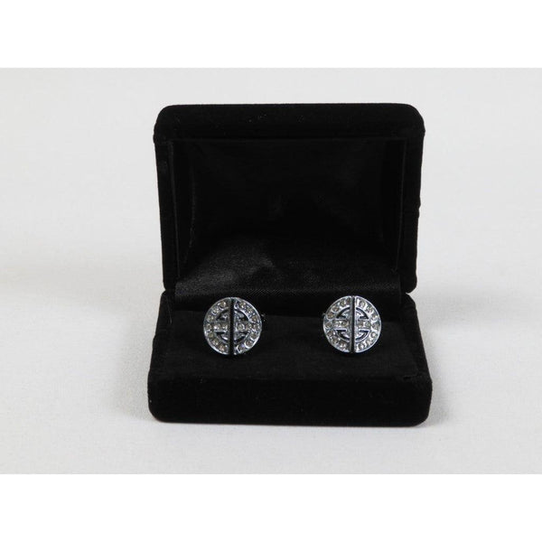 Men's Fashion Cufflinks By J.Valintin Silver/Gold Plated and Stones JVC - 5 - J.Valintin Men's Wear Legend - JVC - 5