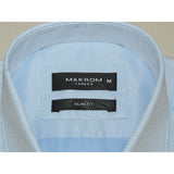 Men's Franco Gilberto Dress Shirt Cotton Blend French Cuffs Turkey 5482 - 418 Blue - J.Valintin Men's Wear Legend - 13962