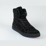 Mens High Top Shoes By FIESSO AURELIO GARCIA ,Fancy Rhine stones 2402 Black - J.Valintin Men's Wear Legend - 94999