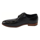 Mens Leather Dress Shoes By Zota Unique European Oxford Lace up G669 - 05 Black - J.Valintin Men's Wear Legend - 1704