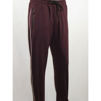 Men's Monte Carlo Turkey Jogging Suit 2pc Jump Set Stretchable 95164 Burgundy - J.Valintin Men's Wear Legend - 95164 - Burg - M