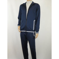 Men's Monte Carlo Turkey Jogging Suit 2pc Jump Set Stretchable 95209 Navy Blue - J.Valintin Men's Wear Legend - 95209 - Navy - M