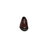 Men's Nunn Bush Lincoln Moc Toe Penny Loafer Shoes Leather Burgundy 85538 - 641 - J.Valintin Men's Wear Legend - 85538 - 641_7_M