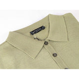 Mens PRINCELY Soft Merinos Wool Sweater Knits Lightweight Polo 1011 - 40 Olive - J.Valintin Men's Wear Legend - 96653