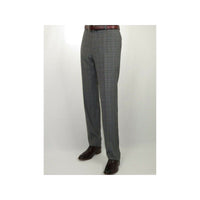 Mens Renoir 3 Piece Vested Suit Glen Plaid Notch Lapel Business 278 - 1 Gray New - J.Valintin Men's Wear Legend - 28301