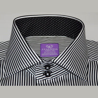 Mens Shirt J.Valintin Turkey Usa Egyptian Cotton Axxess Style 1f94 - 06 Black - J.Valintin Men's Wear Legend - 4926