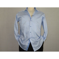 Mens Shirt J.Valintin Turkey Usa Egyption Cotton Axxess Style 1A19 - 68 Blue - J.Valintin Men's Wear Legend - 4879