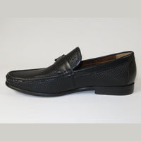 Men's Shoes Steve Madden Soft Leather upper Slip On Chivan Black - J.Valintin Men's Wear Legend - 100233