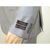 Men's Soft Wool Cashmere Light Gray Business Suit Giorgio Cosani 900 - 03 Gray New - J.Valintin Men's Wear Legend - 16691