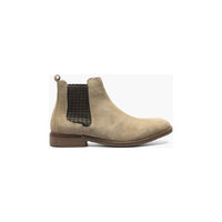 Men's Stacy Adams Gabriel Plain Toe Chelsea Boot Sand Suede Dressy 25625 - 269 - J.Valintin Men's Wear Legend - 25625 - 269_7