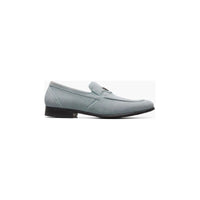 Men's Stacy Adams Quincy Moc Toe Bit Slip On Shoes Light Blue 25602 - 459 - J.Valintin Men's Wear Legend - 25602 - 459_7