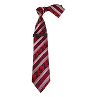 Mens Steven Land 100% Woven Silk Big Knot Tie and Hankie Set BW2426 - 05 Red - J.Valintin Men's Wear Legend - BW2426 - 05