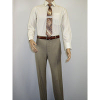 Men's Suit by Giorgio Cosani Textured Wool/Cashmere Blend 901 - 14 Beige 40 Long - J.Valintin Men's Wear Legend - 30114