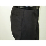 Men's Suit Wool Cashmere Georgio Cosani Two Buttons 910 - 04 Gray Pinstripe - J.Valintin Men's Wear Legend - 16767