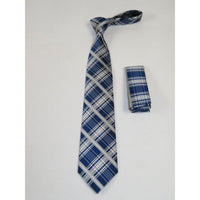 Men's Tie and Hankie Set Soft Microfiber Silky Vito Rofolo by J.Valintin VTR - 20 - J.Valintin Men's Wear Legend - VTR - 20