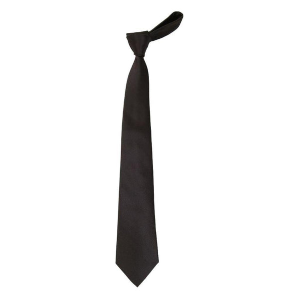 Mens Tie ZENIO By Stacy Adams Slim Narrow Twill Woven Soft Silky Z10 Black - J.Valintin Men's Wear Legend - 24764