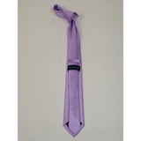 Mens Tie ZENIO By Stacy Adams Slim Narrow Twill Woven Soft Silky Z22 Lavender - J.Valintin Men's Wear Legend - 24776