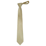 Men's Tie ZENIO By Stacy Adams Slim Skinny Twill Woven Soft Silky Z9 Ivory - J.Valintin Men's Wear Legend - 24763