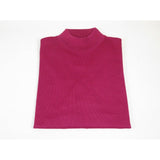 Merinos Wool Sweater PRINCELY Made in Turkey Soft Knits Mock 1011 - 00 Fuchsia - J.Valintin Men's Wear Legend - 1011 - 00 - Fuchsia - M