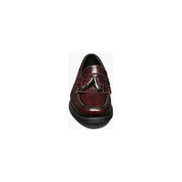 Nunn Bush Keaton Moc Toe Tassel Slip On Shoes Burgundy Multi 84198 - 641 - J.Valintin Men's Wear Legend - 84198 - 641 - 7 M