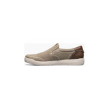 Nunn Bush KORE City Walk Canvas Moc Toe Slip On Shoes Stone 84896 - 275 - J.Valintin Men's Wear Legend - 84896 - 275_7_M