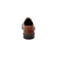 Nunn Bush Nelson Wingtip Oxford Dress Shoes Leather Cognac 84525 - 221 - J.Valintin Men's Wear Legend - 84525 - 221 - 7 M