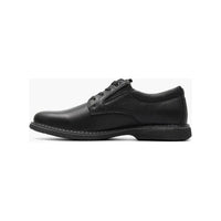 Nunn Bush Otto Plain Toe Oxford Shoes Comfort Leather Black Tumbled 84962 - 007 - J.Valintin Men's Wear Legend - 84962 - 007_7_M