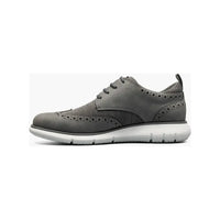 Nunn Bush Stance Knit Wingtip Oxford Walking Shoes Gray Multi 85072 - 062 - J.Valintin Men's Wear Legend - 85072 - 062 - 7