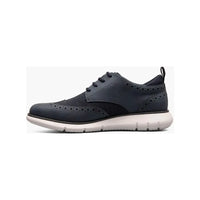 Nunn Bush Stance Knit Wingtip Oxford Walking Shoes Navy Multi 85072 - 492 - J.Valintin Men's Wear Legend - 85072 - 492 - 7