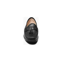 Nunn Bush Strafford Woven Tassel Loafer shoes Leather Black 84484 - 001 - J.Valintin Men's Wear Legend - 84484 - 001 - 7.5 M