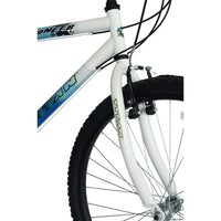 Titan Pioneer 18-Speed Steel Men's Mountain Bike, Blue White Fast Shipping